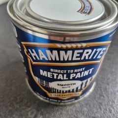 Hammerite paint 250ml white NEW