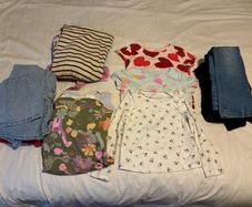Free 5-6 aged girls clothes bundle
