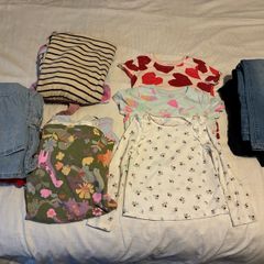 Free 5-6 aged girls clothes bundle