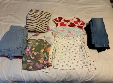 Free 5-6 aged girls clothes bundle