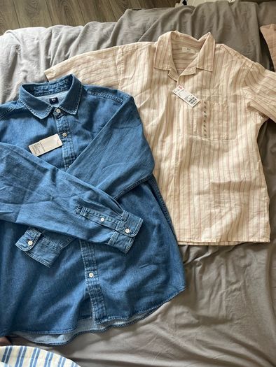 Uniqlo man's summer shirts