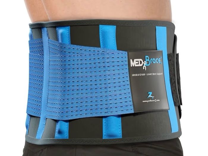 Back Support Belt Back Brace for Lower Lumbar Pain Relief for Men and Women - Medical Grade Orthopaedic Waist Compression for Sciatica Nerve, Scoliosis, Disc or Lifting at Work
