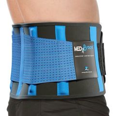 Back Support Belt Back Brace for Lower Lumbar Pain Relief for Men and Women - Medical Grade Orthopaedic Waist Compression for Sciatica Nerve, Scoliosis, Disc or Lifting at Work