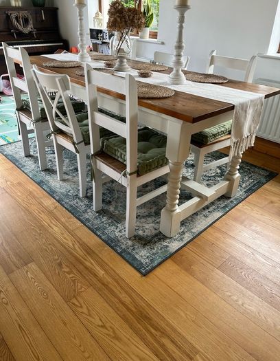 Dining table and chairs