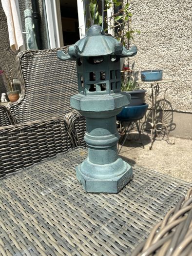 Antiqued Metal Lantern