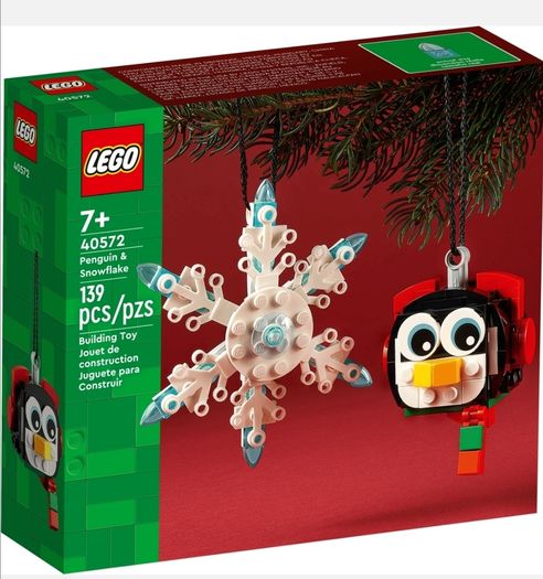 Lego 40572 Penguin & Snowflake Christmas Ornament