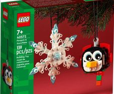 Lego 40572 Penguin & Snowflake Christmas Ornament