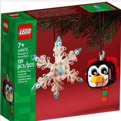 Lego 40572 Penguin & Snowflake Christmas Ornament