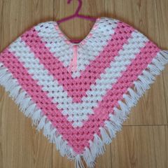 Handmade ponchos age 4-5 years REDUCED PRICE