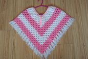 Handmade ponchos age 4-5 years REDUCED PRICE