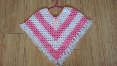 Handmade ponchos age 4-5 years REDUCED PRICE