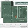 NEW SALE | Passport Holder Cover Travel Wallet Organiser, Passport Case with RFID Blocking, PU Leather Travel Document Holder for Men&Women Travel Accessories Image 3