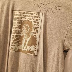 Rowdy Roddy Piper Signed They Live Shirt