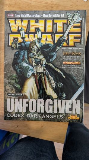 Warhammer White Dwarf magazines