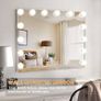 FREE EXPRESS SHIPPING Hollywood Vanity Mirror Large Lighted Makeup Mirror with 14 Bulbs & 3 Lighting Modes Dressing Table Mirror For Bedroom Dressing Room Image 5