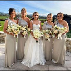 Bridesmaid dress folkster - silver