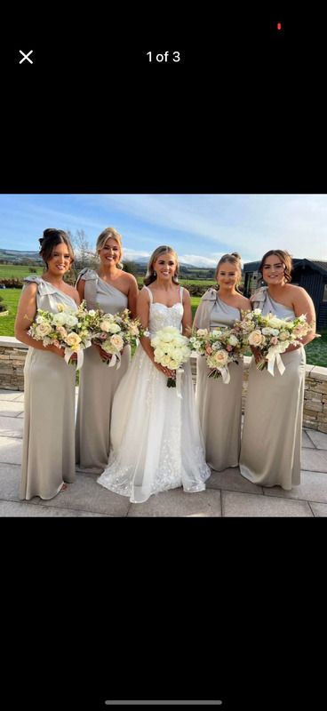 folkster bridesmaid dresses Maye Gown -Sage| Light Green Dress by Folkster