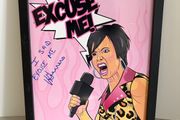 Signed Autograph WWE Vickie Guerrero Poster Print with Certificate - Wrestling Memorabilia