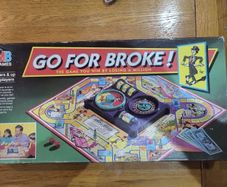 Go For Broke Board Game MB Games 1993