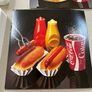 Coca Cola American Menu Sign Rare Image 7