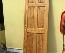 pine door