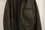 ASOS DESIGN Genuine Leather Jacket