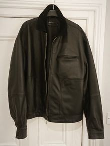 ASOS DESIGN Genuine Leather Jacket