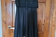 Ladies Mint Velvet Black Dress Size 12