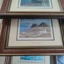 Set 3 Of Lovely Framed Signed Prints By Philip Gray Scenes And Coastline Of Ireland. Image 3
