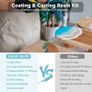 Clear Epoxy Resin Kit High Gloss Casting and Coating Bubbles Free Art Resin for River Table Tops, Jewelry Making Projects, DIY Crafts, Tumblers, Molds, Art Painting Image 2
