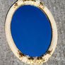 Vintage mirror gold leaf motif Image 2