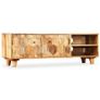 TV Cabinet Solid Mango Wood 118x35x40 cm Image 10