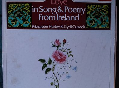Maureen Hurley & Cyril Cusack - Love In Song & Poetry From Ireland Viny LP (1975) Polydor Irish Pressing EX+