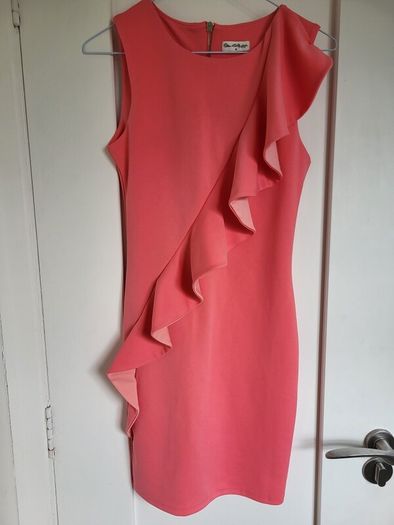 Coral Miss Selfridge dress