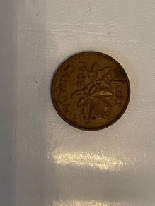 1969-1970 Canadian 1 cent