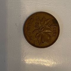 1969-1970 Canadian 1 cent