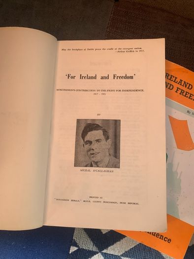 Irish. For Ireland and Freedom Michael O Callaghan 1st and 2nd Edition