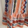 NEW Jacquard 3/4 Sleeve Tiered Dress Image 4