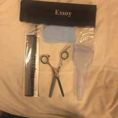 Hair thinning scissors