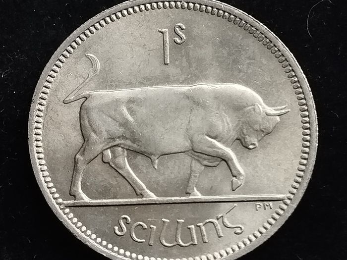 Ireland - 1966 - Shilling - Bull - UNC - KM.14a - [742]