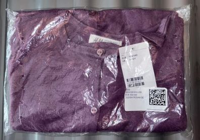 Bnwt age 8-10 H&M purple cardigan