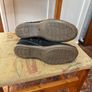 Black Suede Wedge Ankle Boots 37 Image 2