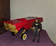 WWE Lucha Low Rider and Rey Misterio Figure