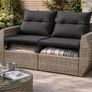 Garden 2 Seater Sofa with storage Image 3