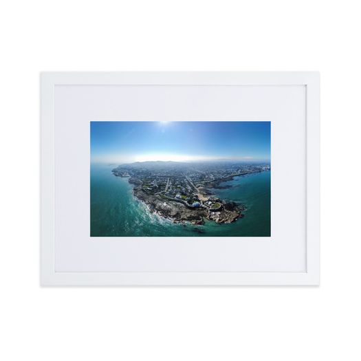 Framed Print - Dublin Coast