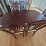 Rossmore solid Mahogany Dinning Table &  6 Chairs Image 2
