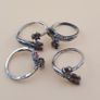 Vintage Tourmaline 925 Silver Rings Lot 4 Image 4