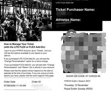Hyrox Dublin Mixed Doubles Tickets November 2026