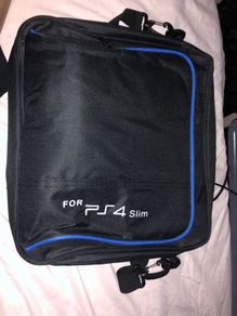 PS4 Slim Shoulder Bag PlayStation 4 Console w/logo