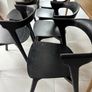 Genuine Ethnicraft BOK dining chairs | set of 6 | excellent condition Image 5